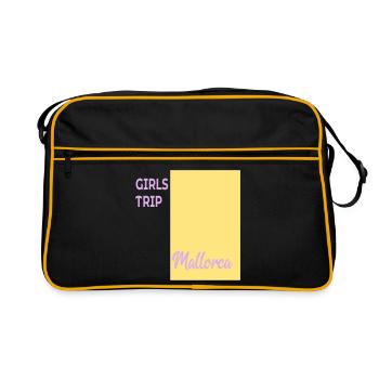 Girls Mallorca - Retro Bag - black/gold - Front