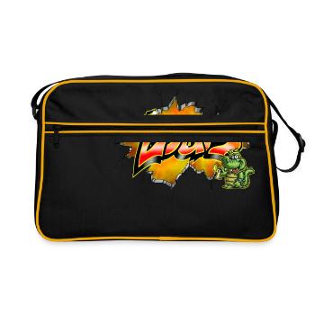 Louis Graffiti - Retro Bag - black/gold - Front