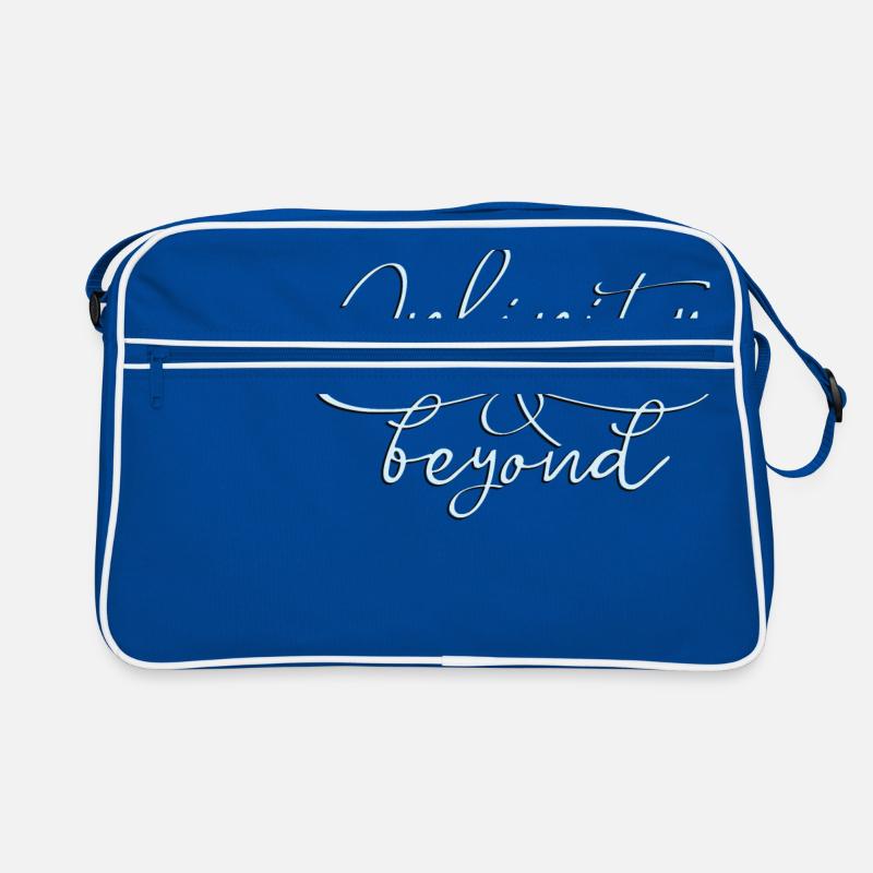 Freundschaftssymbol Unendlichkeitssymbol Infinity Retro Tasche