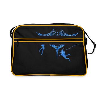 World of silence - Sac Retro - noir/or - Devant