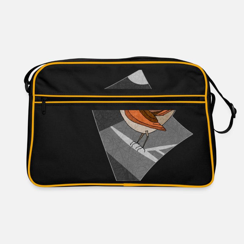 Oiseau rossignol Sac Retro