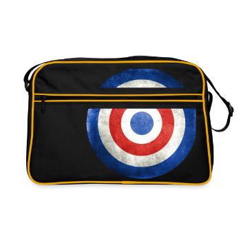 Couleurs de France - Sac Retro - noir/or - Devant