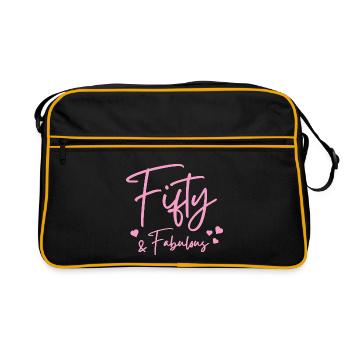 Cinquante fabuleux - Sac Retro - noir/or - Devant
