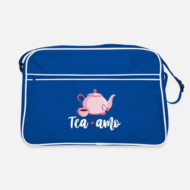 Tea Amo Graphic Tea Drinking Tea Lover Tea Brewing Retro Tasche