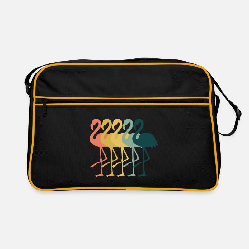 Flamingo Retro Retro Tasche
