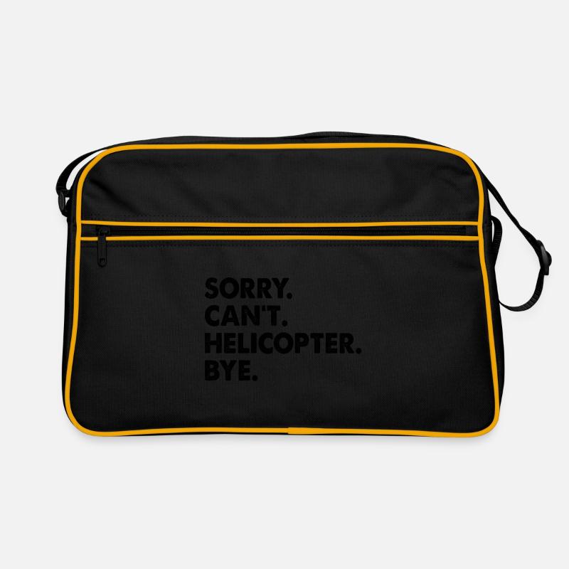 Désolé, l’hélicoptère ne peut pas être appelé Aviator Pilot Chopper Sac Retro