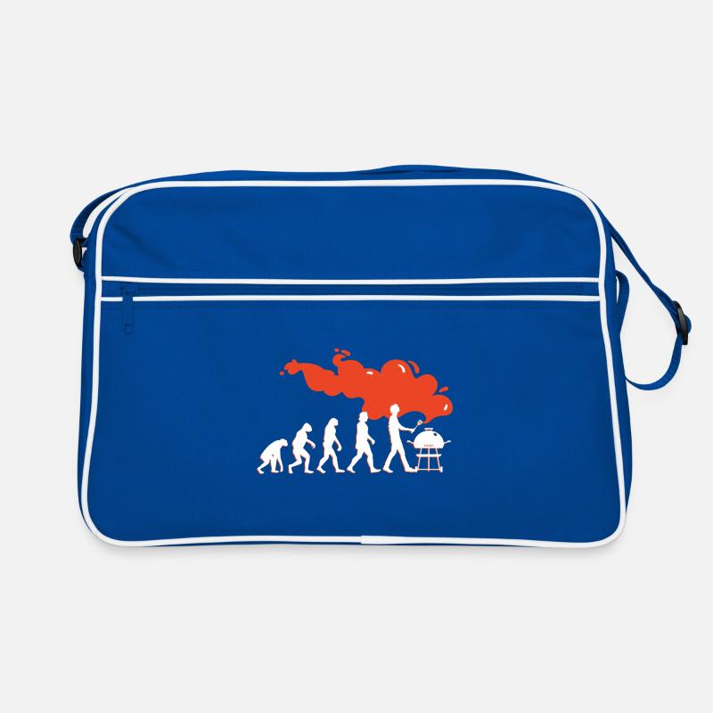 Kochen Evolution Koch Chefkoch Hobbykoch Küchenche Retro Tasche