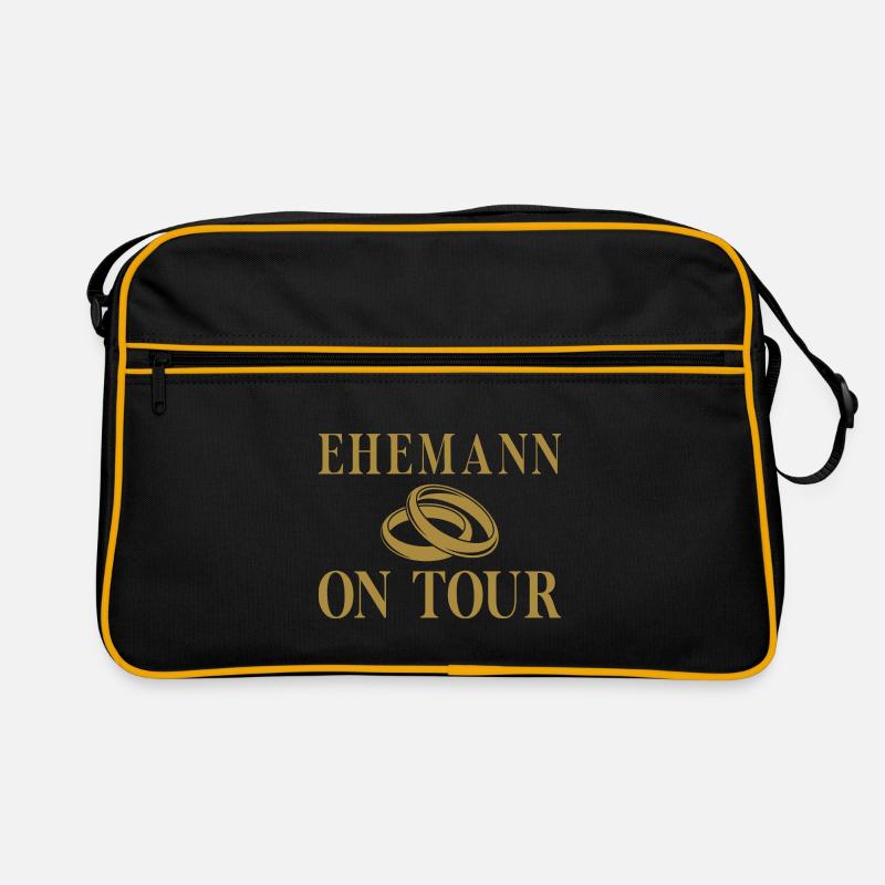 Hochzeit Ehemann Junggesellenabschied Spruch Retro Tasche