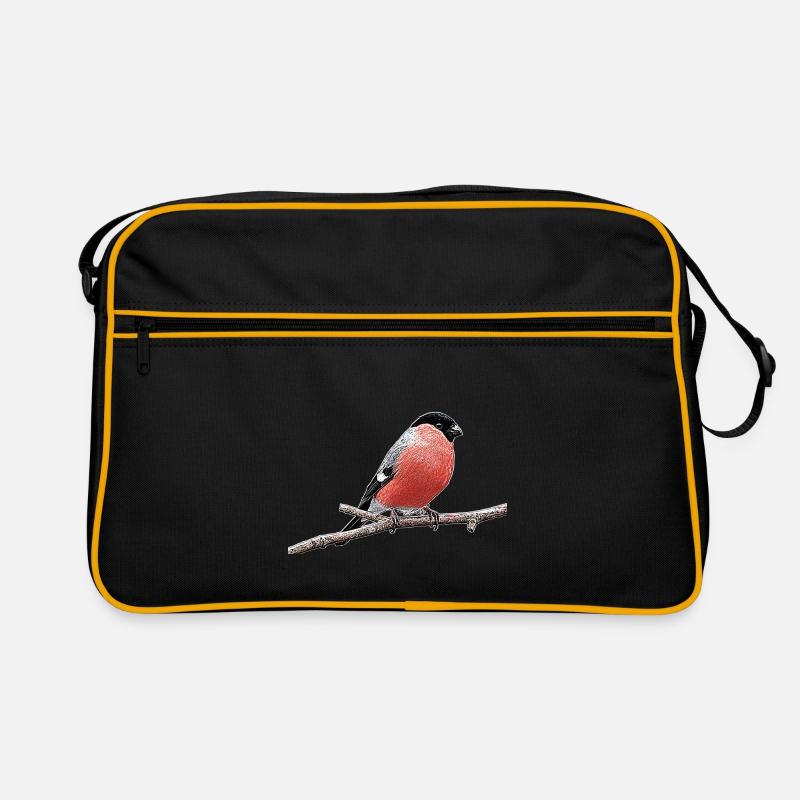 Dompaff ou bouvreuil Sac Retro