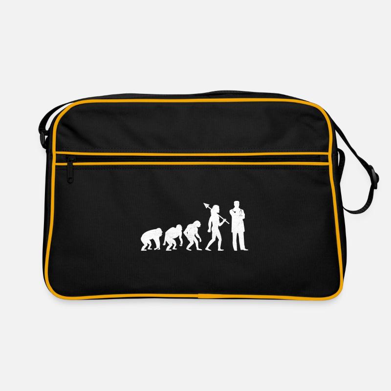 Evolution Chirurg Chirurgie Chirurgischer Arzt Chirurgen Retro Tasche