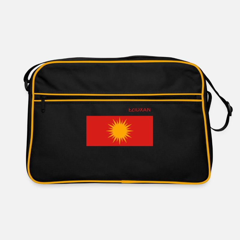 Drapeau ezidxan drapeau ezidi Sac Retro