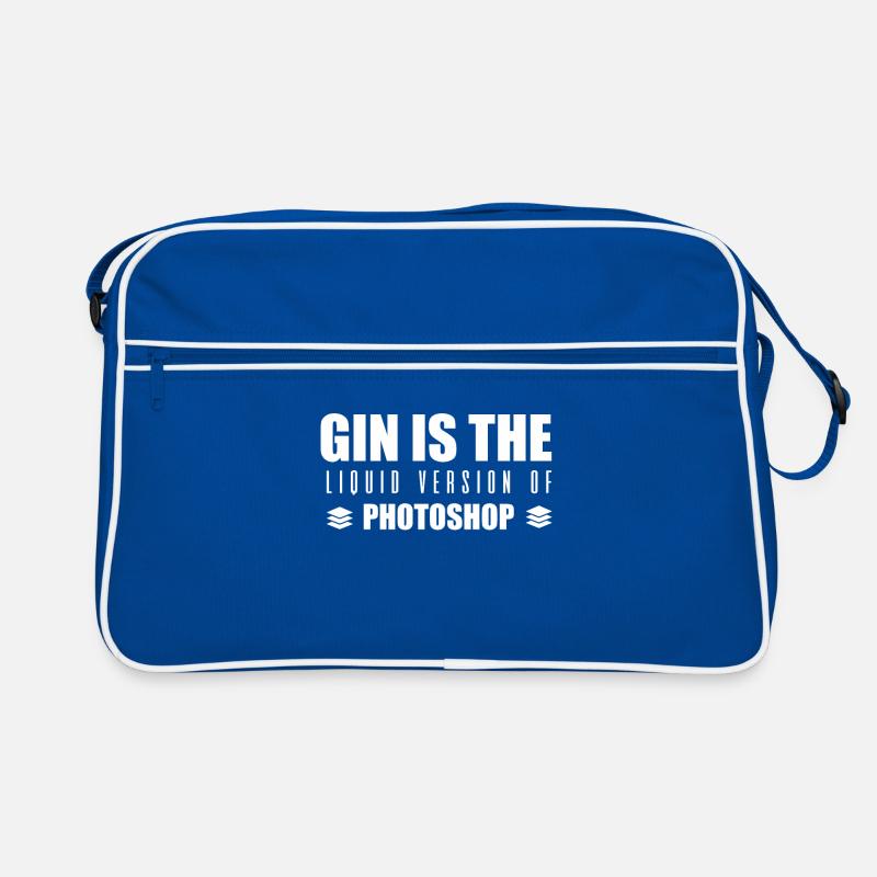 GIN - Version liquide de Photoshop - Tonic - Drink Sac Retro
