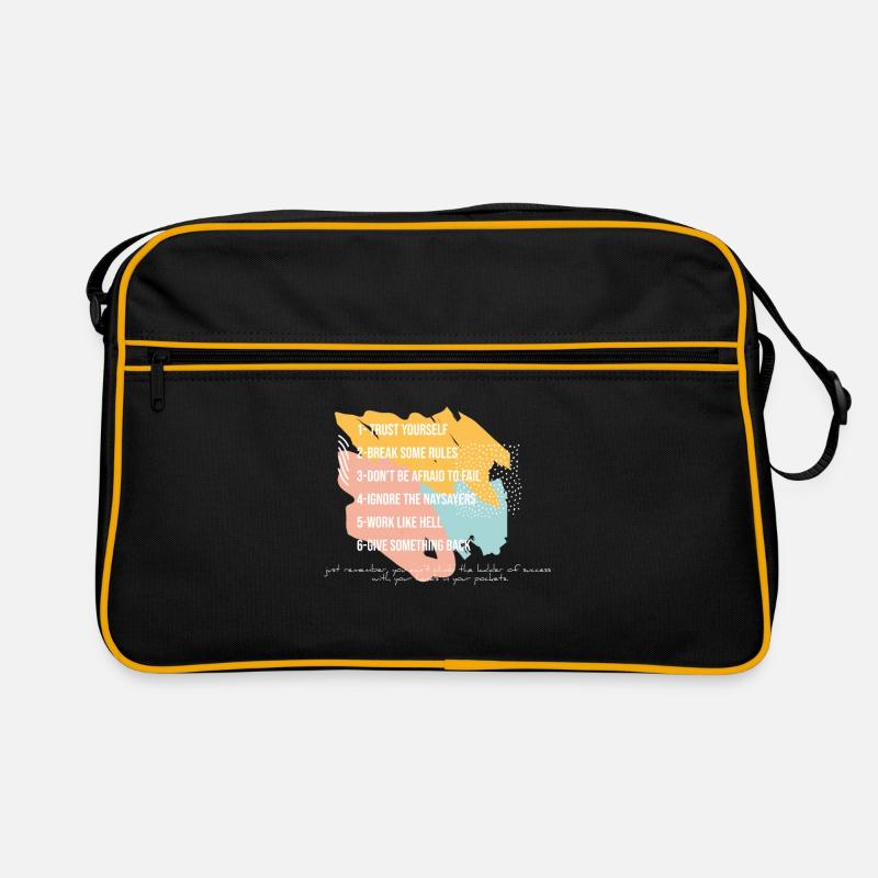 Arnold Schwarzenegger rules success Fail Retro Bag