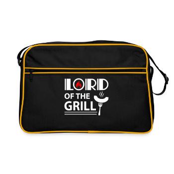 Seigneur du Grill Grill Master Barbecue Grill - Sac Retro - noir/or - Devant