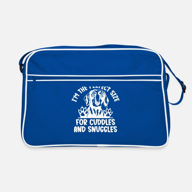 I'm The Perfect Size For Cuddles And Snuggles Retro Bag