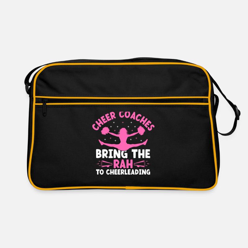 Cheerleading Coach Cheer Coach Cheerleader Cheer T Sac Retro