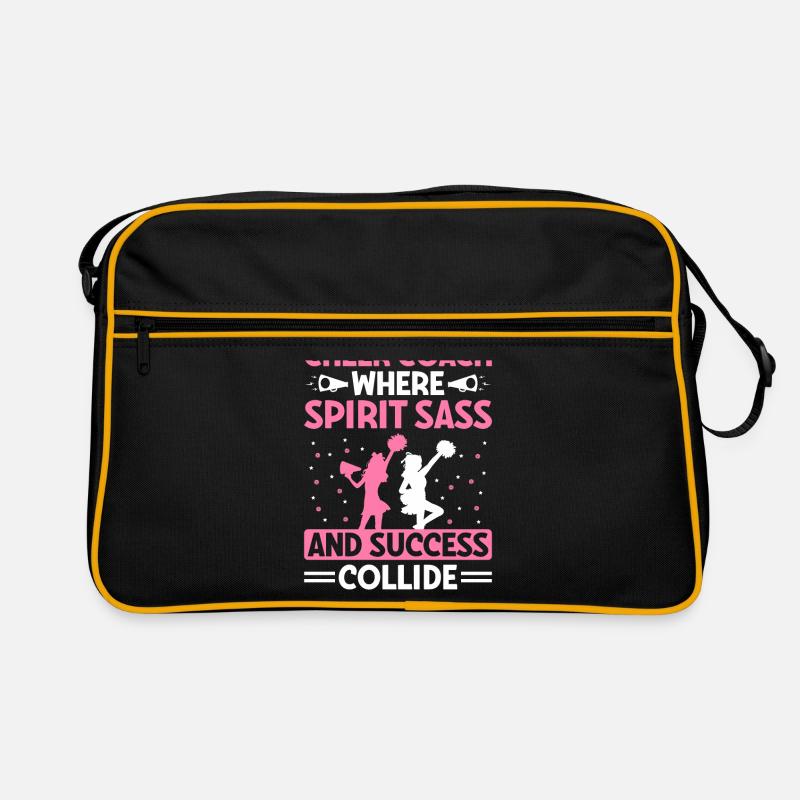 Cheerleading Coach Cheer Coach Cheerleader Cheer T Sac Retro