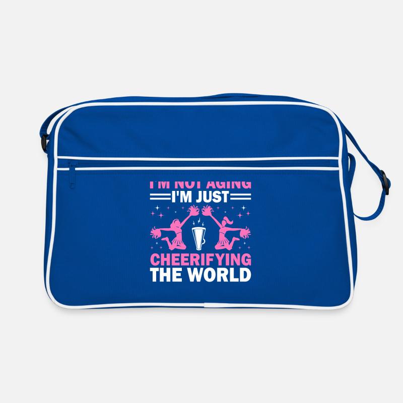 Cheerleading Coach Cheer Coach Cheerleader Cheer T Retro Tasche
