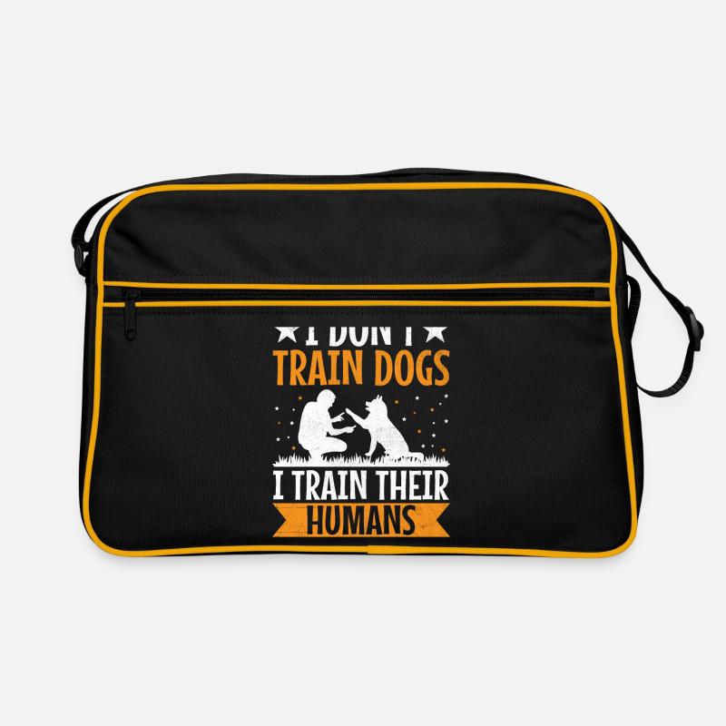 Hundetrainer Hundetraining Training Hunde Tierpflege Pr Retro Tasche