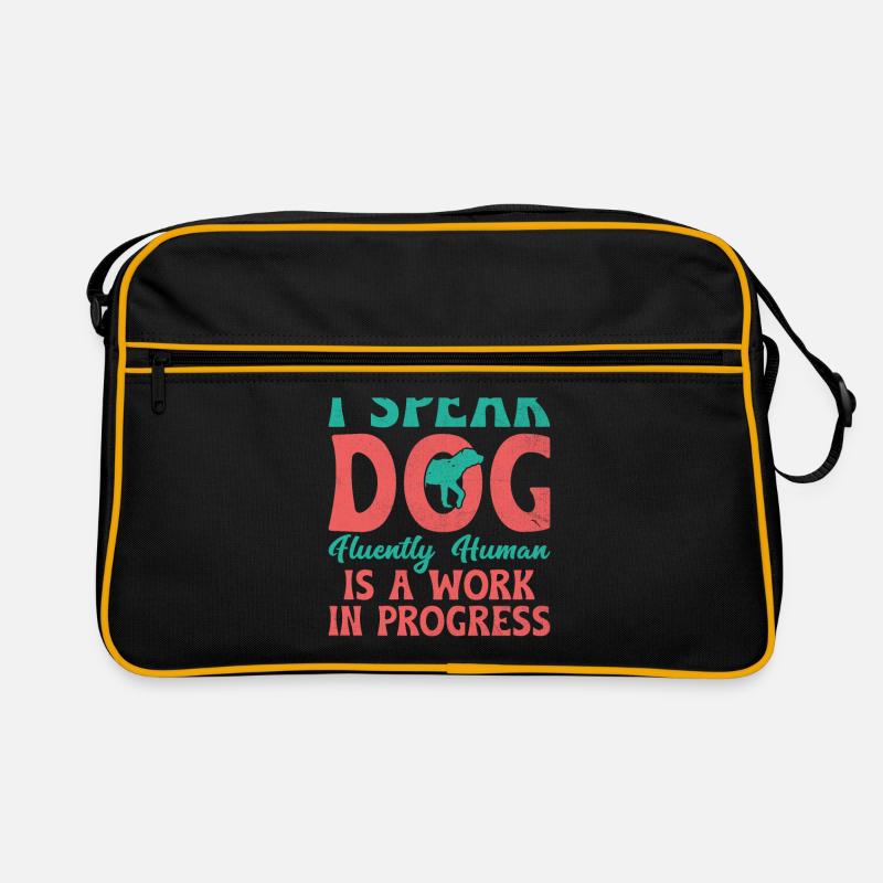 Dresseur de chiens Formation de chiens Chiens Soins pour animaux de compagnie Pr Sac Retro
