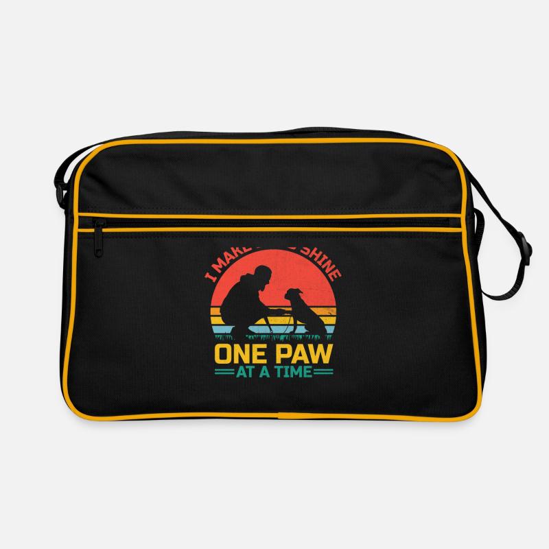 Dresseur de chiens Formation de chiens Chiens Soins pour animaux de compagnie Pr Sac Retro