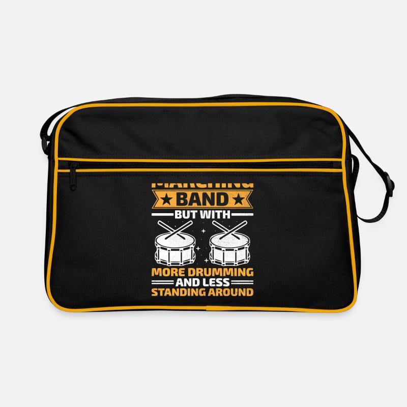 Drum Corps Marching Band Drum Corp Music Percussio Retro Tasche