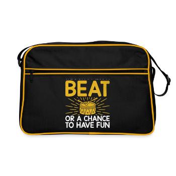 Drum Corps Marching Band Drum Corp Music Percussio - Retro Tasche - Schwarz/Gold - Vorne