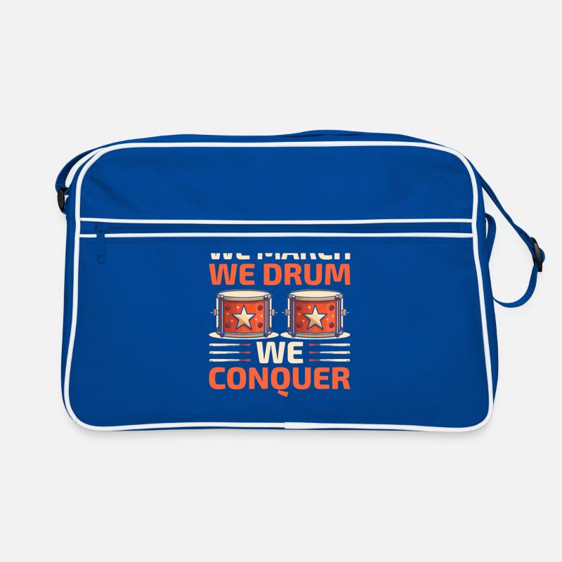 Drum Corps Marching Band Drum Corp Musik Percussio Retro Tasche