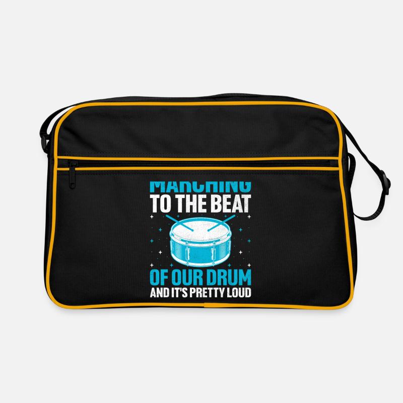 Drum Corps Marching Band Drum Corp Music Percussio Retro Tasche