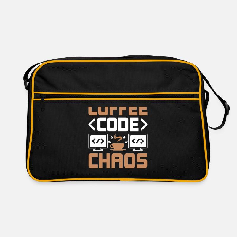 Café Codage Programmeur Codeur Développeur Nerd Coff Sac Retro