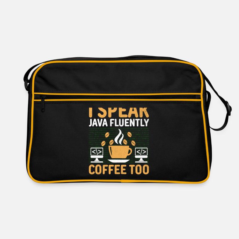 Café Codage Programmeur Codeur Développeur Nerd Coff Sac Retro