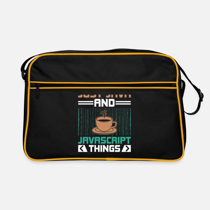 Coffee Coding Programmer Coder Developer Nerd Coff Retro Bag
