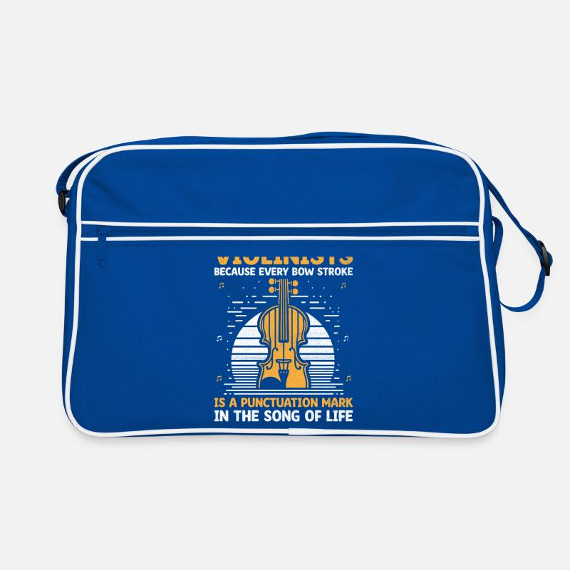 Violonistes Parce que chaque coup d’archet est un punctuati Sac Retro