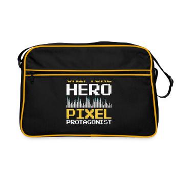 Chiptune Music Lover Groove to the Bleeps and Bloo - Retro Bag - black/gold - Front