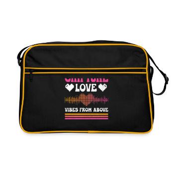 Chiptune Music Lover Groove to the Bleeps and Bloo - Retro Bag - black/gold - Front