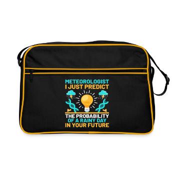 Professeur de sciences Professeur d’école Biologie Chimie P - Sac Retro - noir/or - Devant