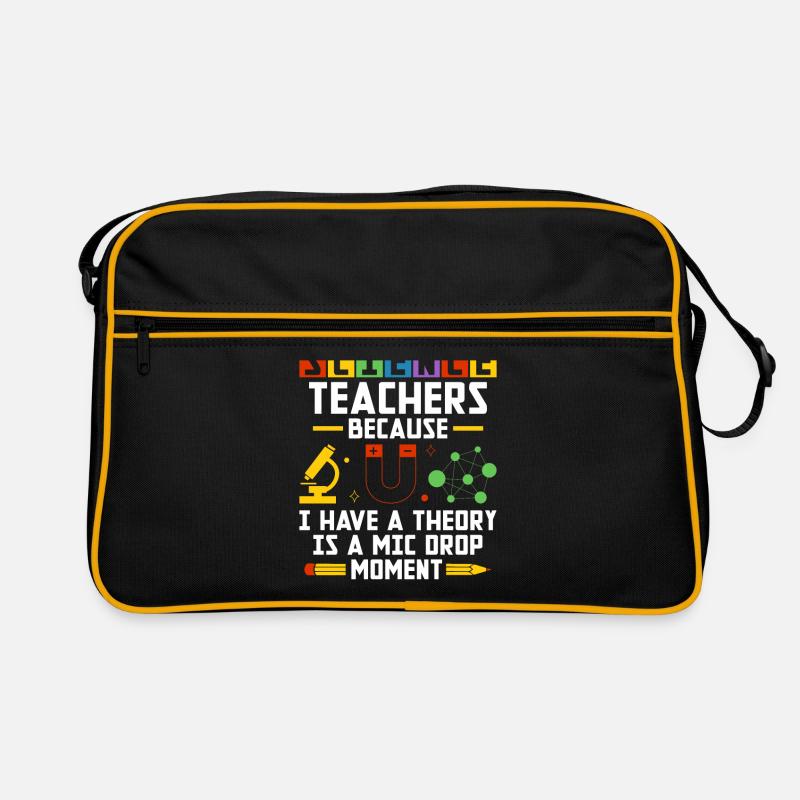 Professeur de sciences Professeur d’école Biologie Chimie P Sac Retro