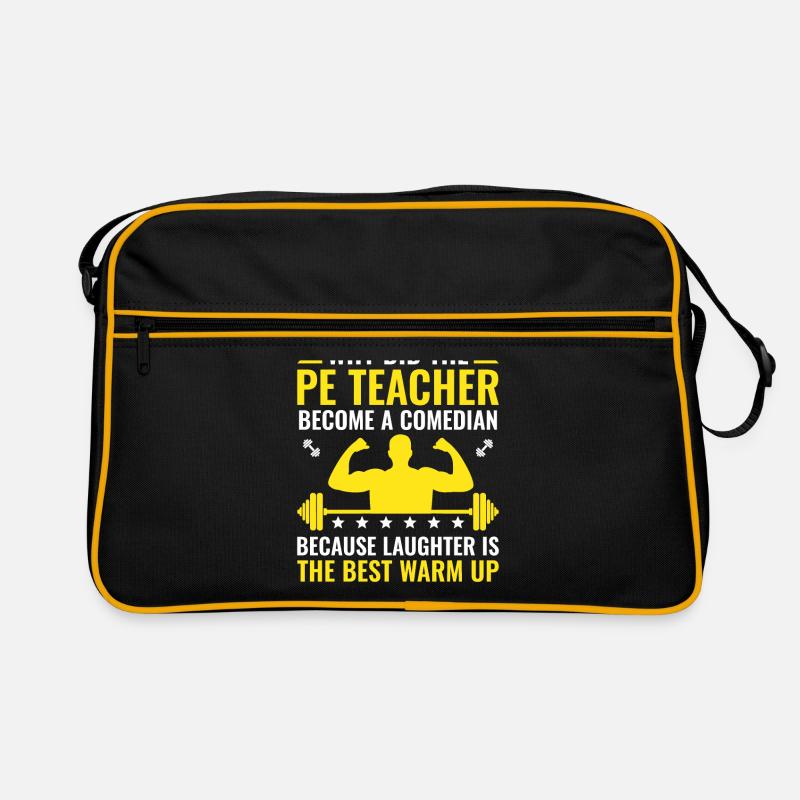 Professeur d’éducation physique Professeurs d’éducation physique École Spor Sac Retro
