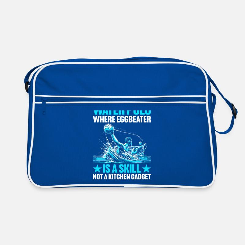 Water Polo Where Eggbeater Is A Skill Not A Kitche Retro Bag