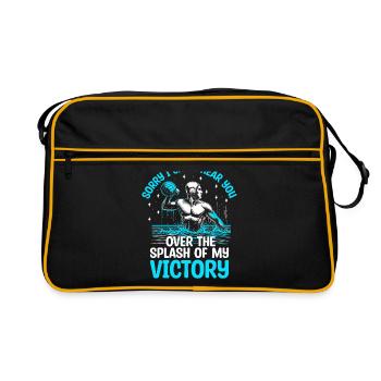 Désolé, je ne peux pas vous entendre par-dessus l’éclaboussure de mon Victo - Sac Retro - noir/or - Devant