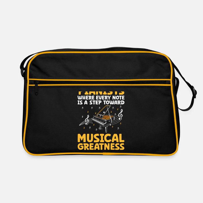 Pianists Where Every Note Is A Step Toward Musical Retro Bag