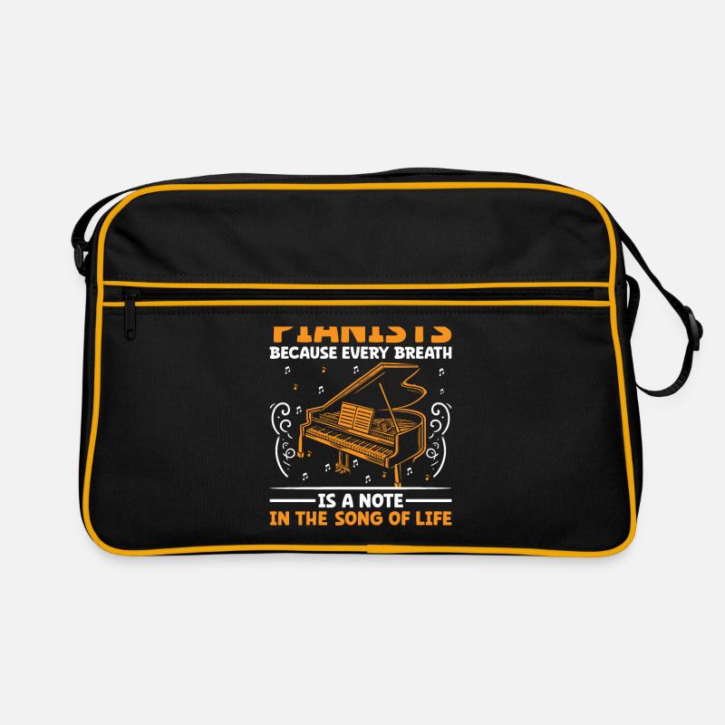 Pianists Because Every Breath Is A Note In The Son Retro Bag