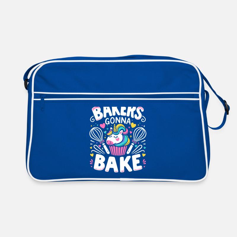 Bäcker werden Backen Gebäck Brot Backen Kuchen Bäcker Retro Tasche