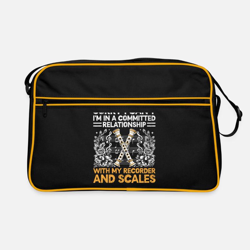 Je suis dans une relation engagée avec mon enregistreur A Sac Retro