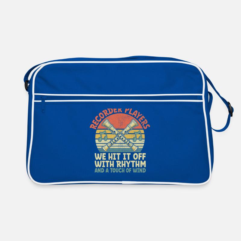 Recorder Players We Hit It Off With Rhythm And A T Retro Bag