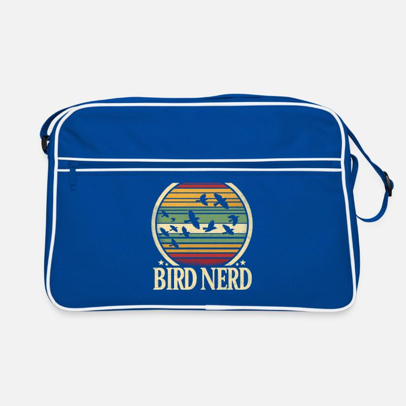 Bird Nerd Birdwatching Birder Birds Birdwatcher Retro Bag