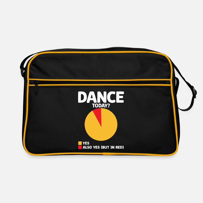 Will I Dance Today For Dancing Dancer Choreography Retro Tasche