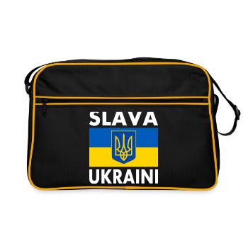 Slava ukraini - Retro Bag - black/gold - Front