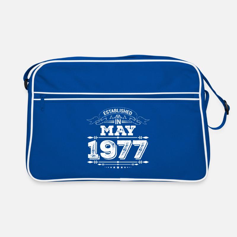 Established in May 1977 Retro Tasche