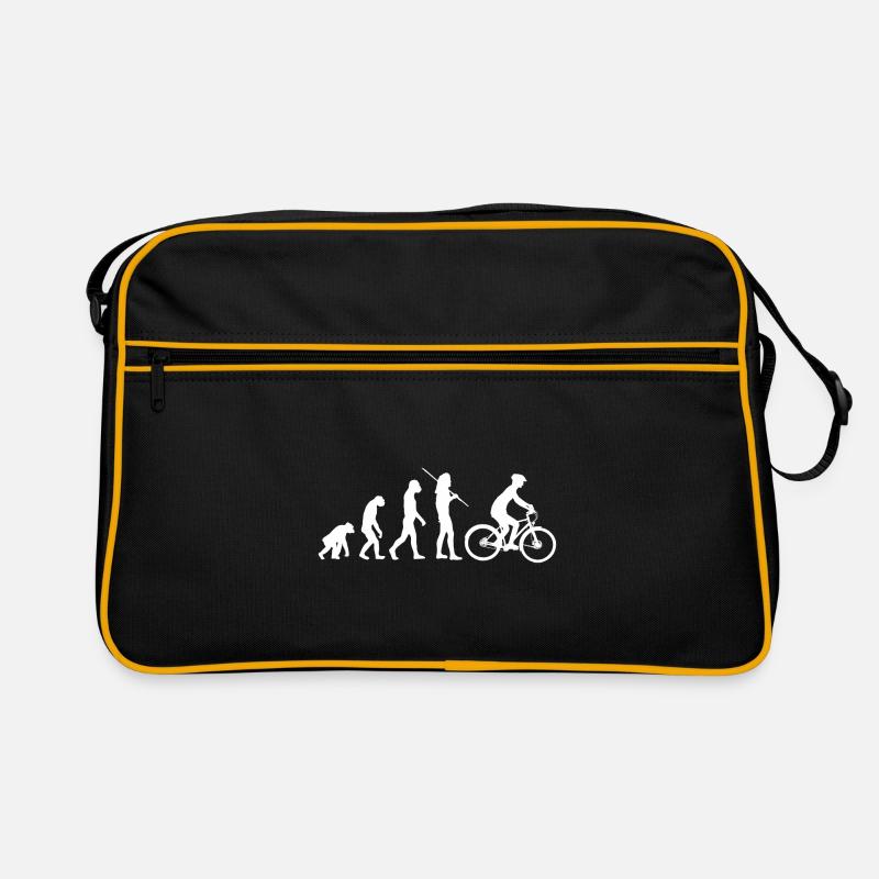 Evolution - bicycle - Retro Bag - black/gold